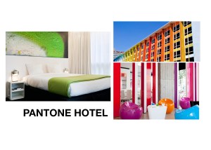 PANTONE HOTEL COLLAGE